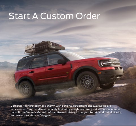 Start a custom order | Ken Stoepel Ford in Kerrville TX
