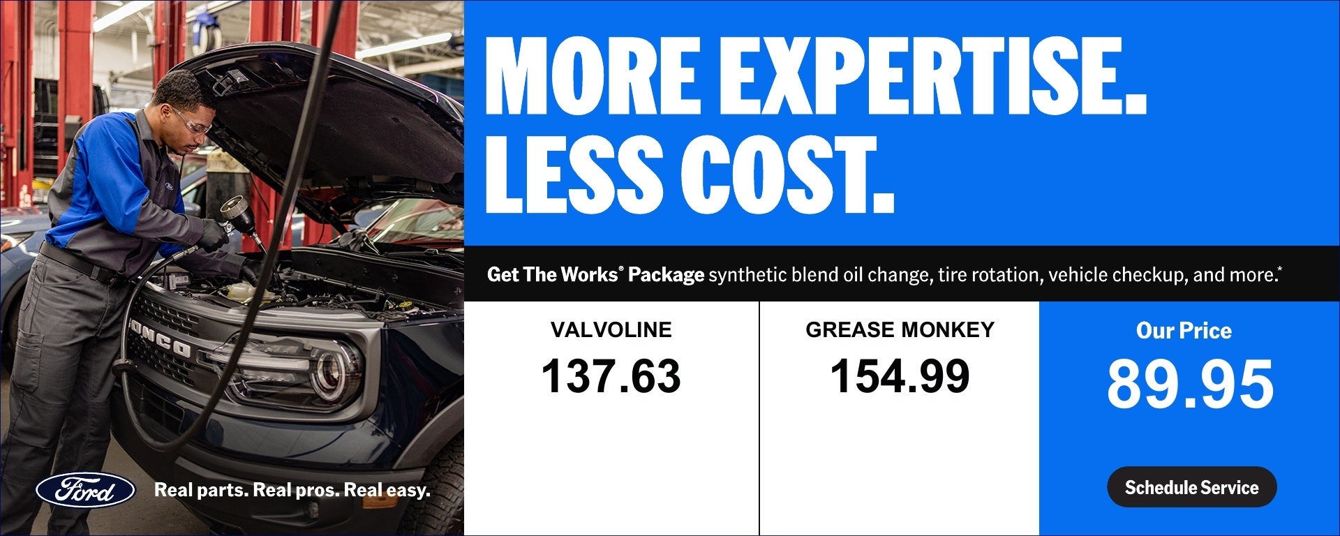 More Expertise Less Cost