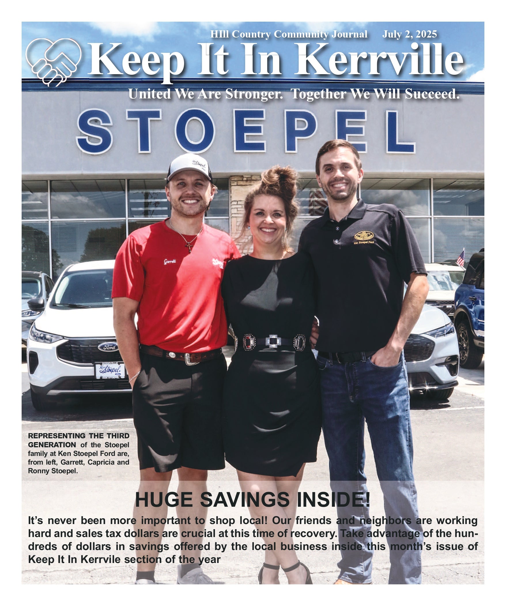 Family Photo Ken Stoepel Ford in Kerrville TX